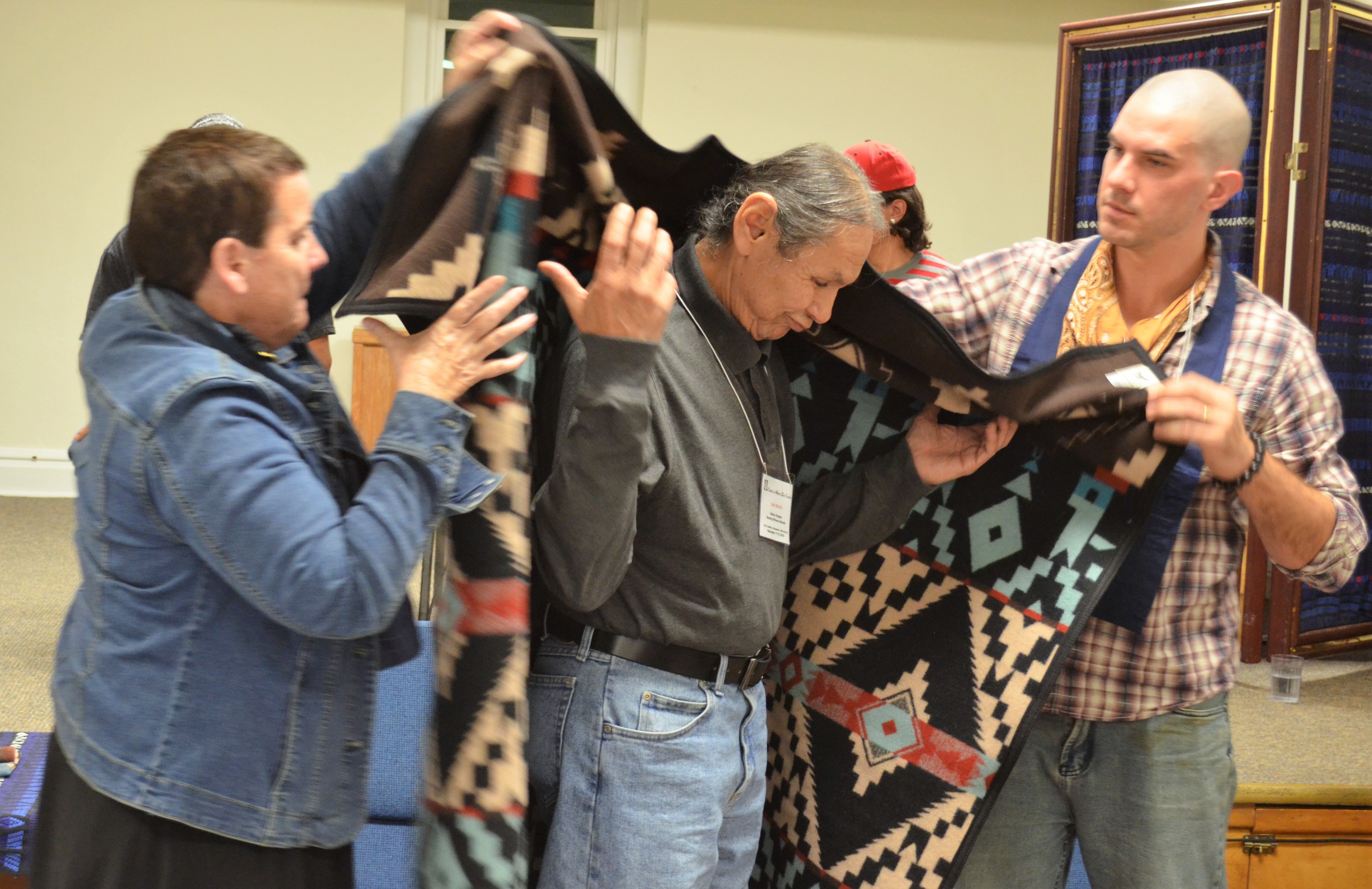 Rain, Thunder And Lightning Were All Present - Report from the Native American Bearing Witness Retreat in Fort Snelling MN USA, November 2016