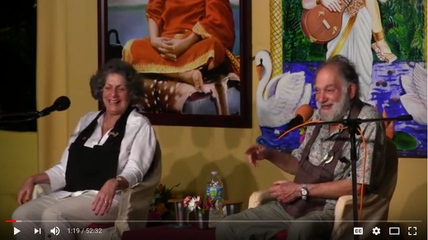 Living a Life that Matters: Bernie Glassman and Eve Marko Dharma Talk at Sivananda Ashram, Bahamas, 2015